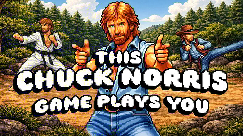 This Chuck Norris Game Plays You